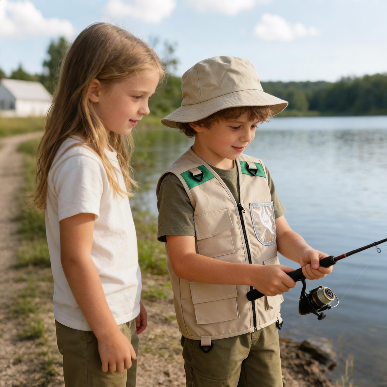 سترة استكشافية للأطفال للأنشطة - مراجعة Fishing Equipment To Sell وسعره
