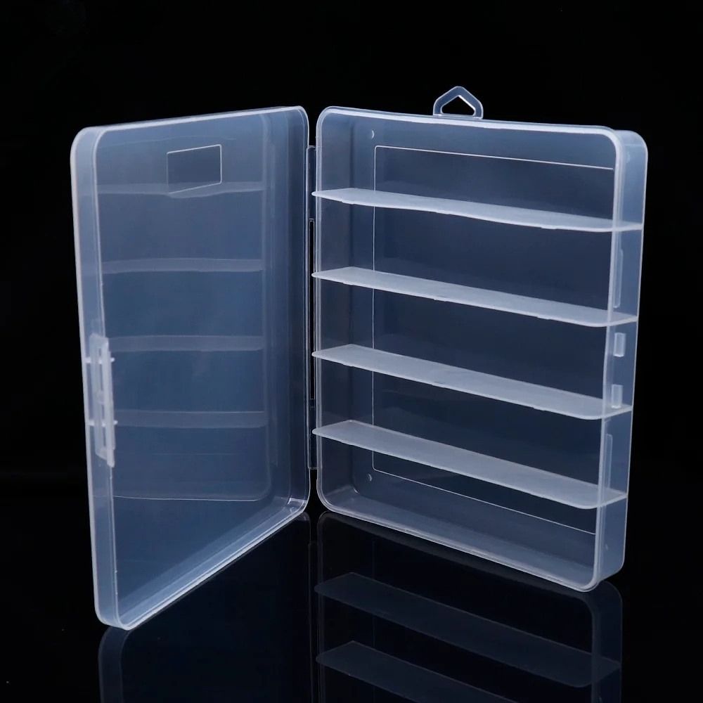 1/3 قطع من صناديق الطعم البلاس - مراجعة Fishing Equipment Storage وسعره