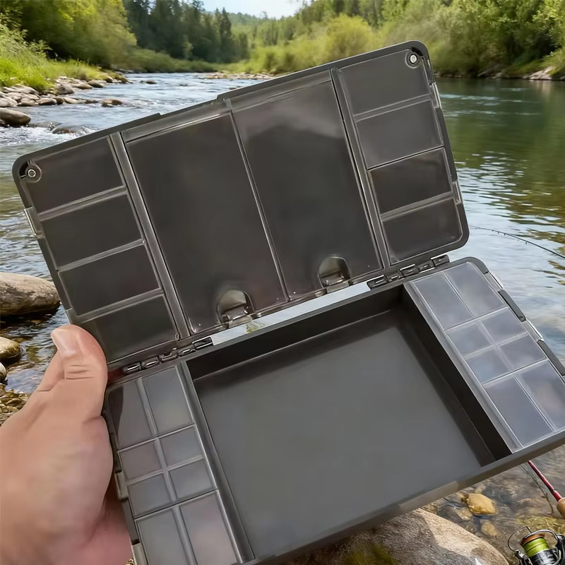 صندوق معالجة PVC صلب بسعة كبير - مراجعة Fishing Equipment Storage وسعره
