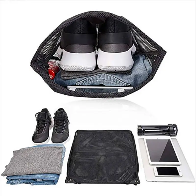 حقيبة ظهر شبكية مع حبل، حقيبة  - مراجعة Fishing Equipment Storage وسعره