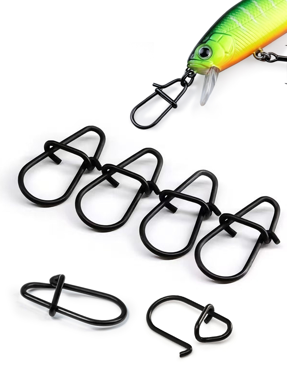 GOBAIT 100 قطعة مشابك صيد دوار - مراجعة Fishing Equipment And Accessories وسعره