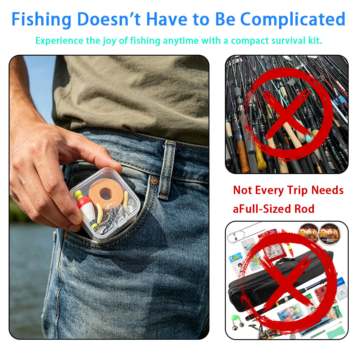مجموعة أدوات صيد السمك المحمول - مراجعة Fishing Equipment Storage وسعره